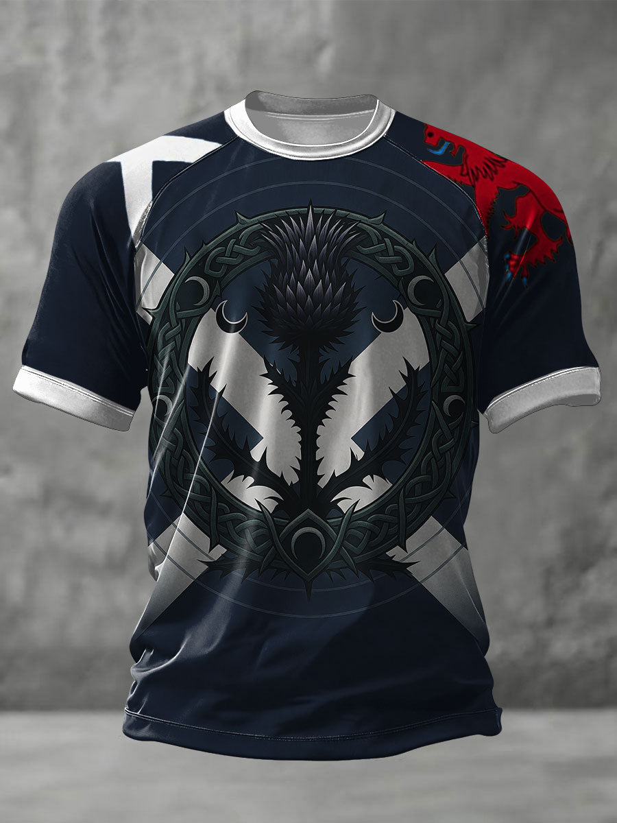 Unisex Scotland We'll Be Coming 2026 Football Lover Printed T-shirt