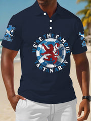 Men's UK Football Lover Scotland polo shirt