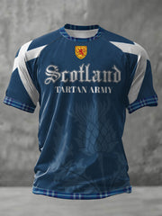 Unisex Scotland We'll Be Coming 2026 Football Lover Printed T-shirt