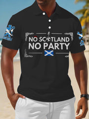 Men's UK Football Lover Scotland polo shirt-1