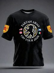 Men's UK Football Lover Scotland short sleeves t-shirt-1