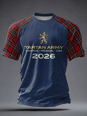 Men's UK Football Lover Scotland short sleeve t-shirt-1