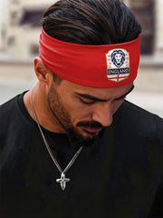 England Football Lover Printed Sports Headband-1