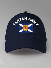 Unisex Scotland Football Lover Tartan Army Printed Hat