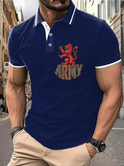 Men's UK Football Lover Scotland Printed polo shirt