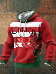 Men's Wales Rugby Lover CYMRU Print Hoodie