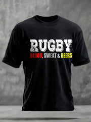 Unisex Rugby Lover Printed T-shirt