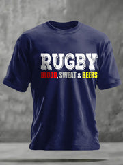 Unisex Rugby Lover Printed T-shirt