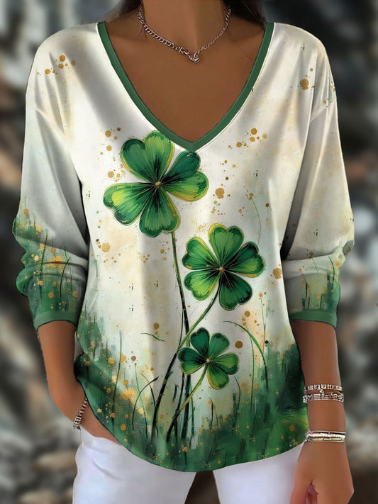 Women's Ireland Rugby Lover Printed T-Shirt