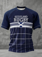 Men's Scotland Rubgy Lover Printed T-shirt