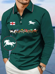 Men's Cheltenham Festival Print long sleeve shirt