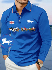 Men's Cheltenham Festival Print long sleeve shirt