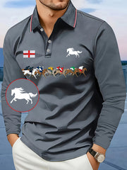 Men's Cheltenham Festival Print long sleeve shirt