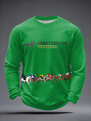 Men's Cheltenham Festival Print Waffle T-Shirt