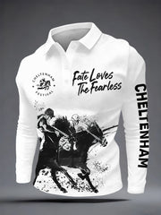Men's Cheltenham Festival Print long sleeve shirt