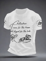 Men's Cheltenham Festival Print short-sleeved T-shirt