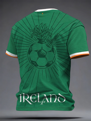 Men's Ireland Rubgy Lover Printed T-shirt