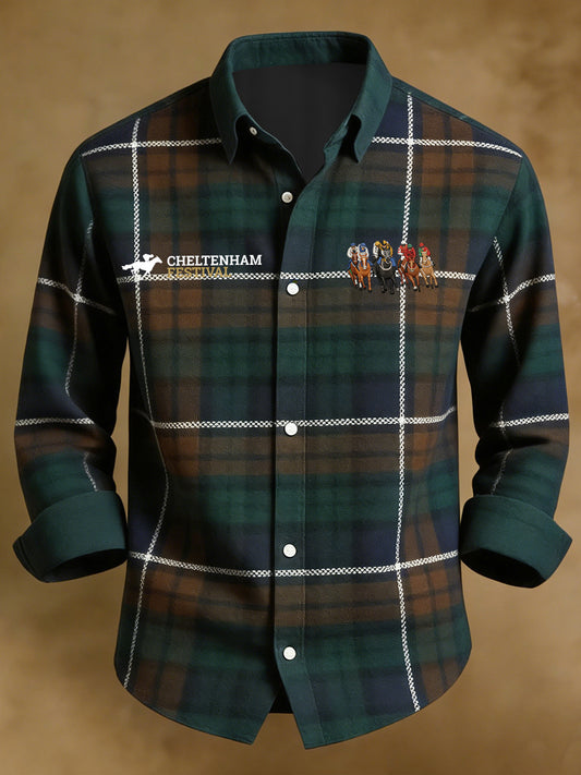 Men's Cheltenham Festival Casual Long Sleeve Shirt
