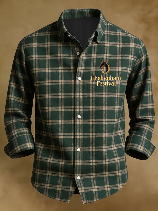 Men's Cheltenham Festival Casual Long Sleeve Shirt