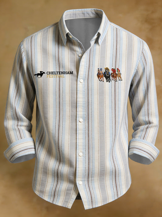 Men's Cheltenham Festival Casual Long Sleeve Shirt