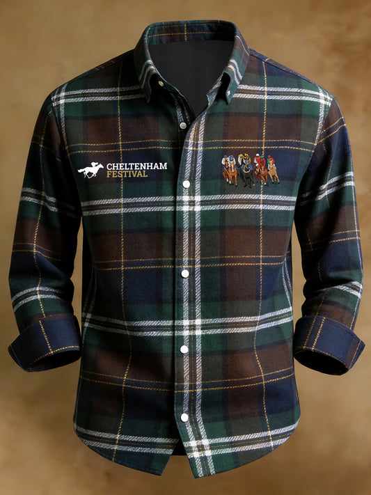 Men's Cheltenham Festival Casual Long Sleeve Shirt