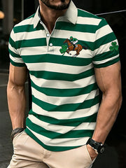 Men's Cheltenham Festival Print Short Sleeves Shirt