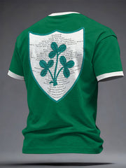 Men's Ireland Rugby Lover Printed T-shirt