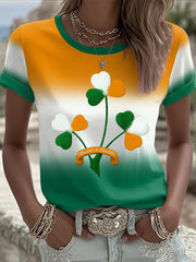 Women's Ireland Rugby Lover Printed T-shirt