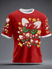 Unisex Wales Welsh Rugby Art Printed T-shirt