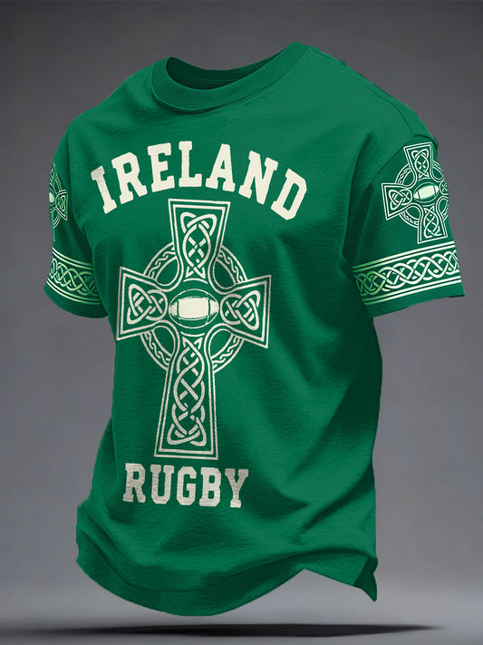 Men's Ireland Rugby Lover Printed T-shirt