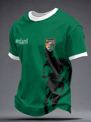 Men's Ireland Rugby Lover Printed T-shirt