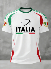 Men's Italia Rugby Short Sleeve T-shirt