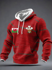Men's Wales Welsh Lover Printed Hoodie
