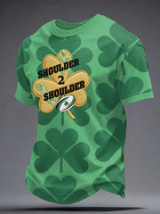 Men's Ireland Beer Rugby Lover Printed T-Shirt