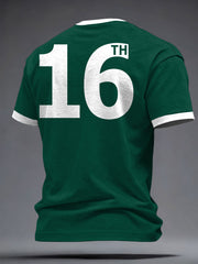 Men's Ireland Rugby Lover Shamrocks Printed T-shirt