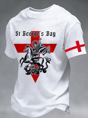 Men's St George's Day Waffle Short Sleeve Tee