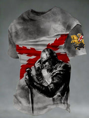 Men's St George's Day Waffle Short Sleeve Tee