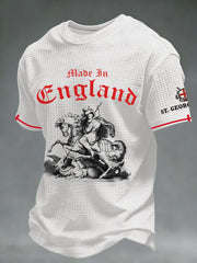 Men's St George's Day Waffle Short Sleeve Tee