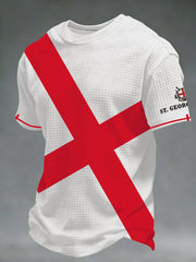 Men's St George's Day Waffle Short Sleeve Tee