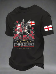 Men's St George's Day short sleeves t-shirt