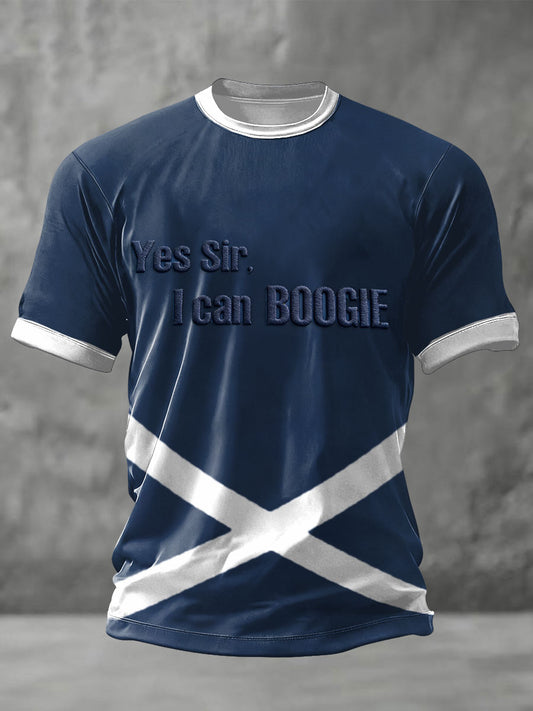 Men's Scotland Football  Art Print T-shirt