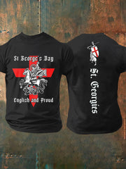 Men's St George's Day short sleeves t-shirt