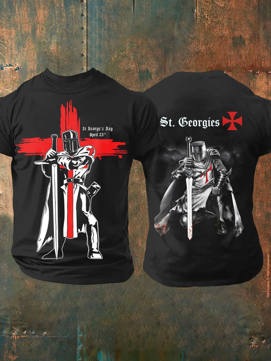 Men's St George's Day short sleeves t-shirt
