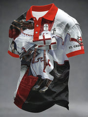 Men's St George's Day polo shirt