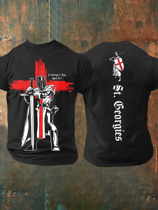 Men's St George's Day short sleeves t-shirt