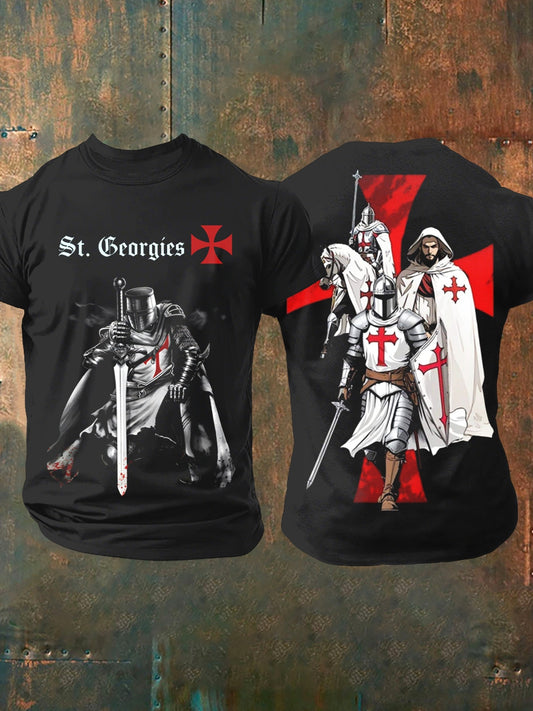 Men's St George's Day short sleeves t-shirt