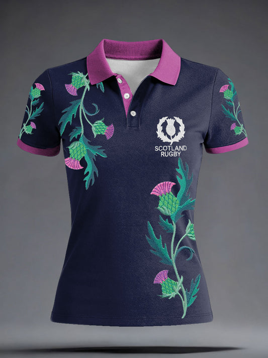 Women's Scotland Rugby Lover Printed Tops
