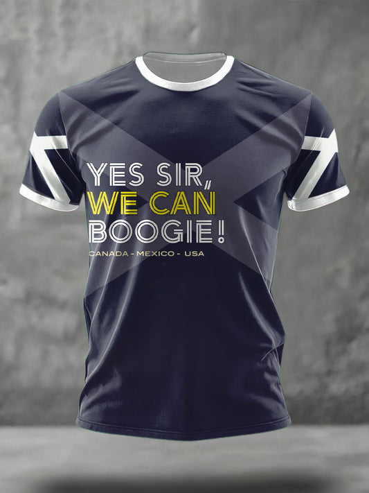Men's Scotland Football Lover  Printed T-shirt