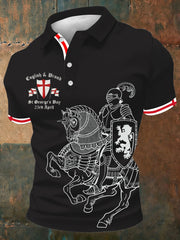 Men's St George's Day polo shirt