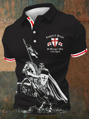 Men's St George's Day polo shirt